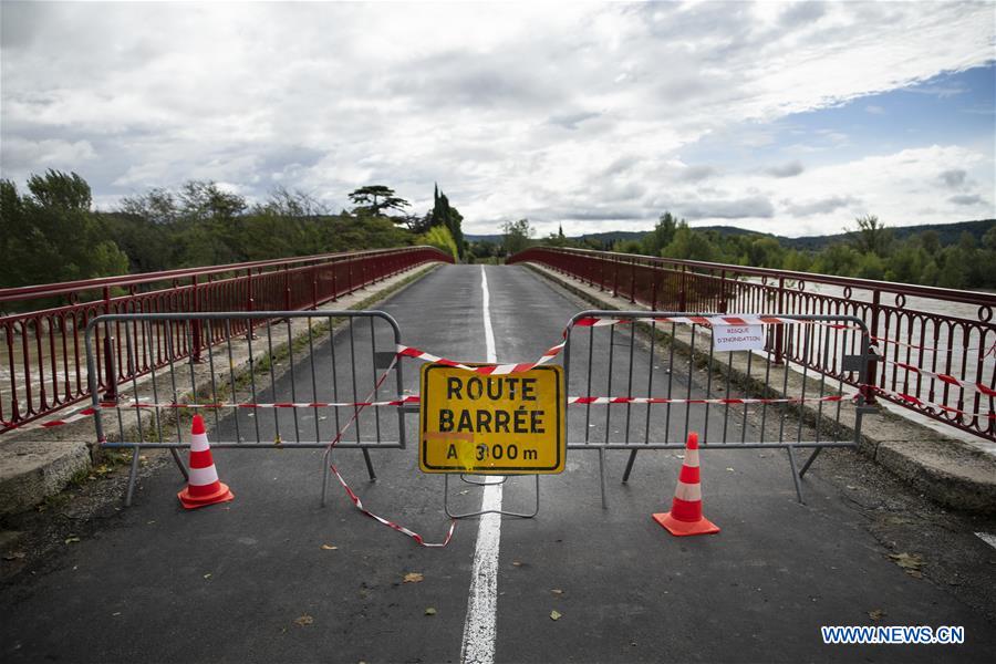 Floods'death toll rises to 13 in France's southern region