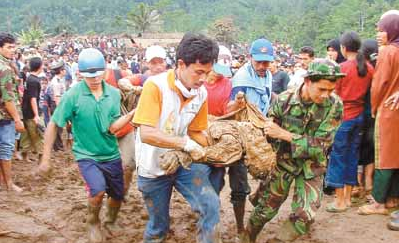 At least 107 killed in Indonesia's flash floods, landslides, 93 still missing