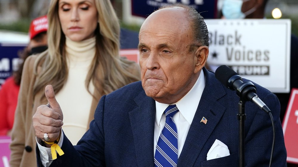 Trump's lawyer Rudy Giuliani tests positive for COVID-19