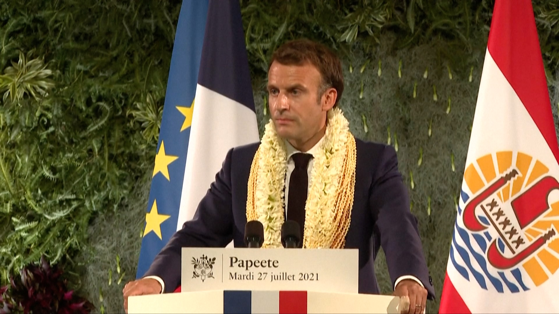 Macron says Paris 'owes a debt' to French Polynesia over nuclear test